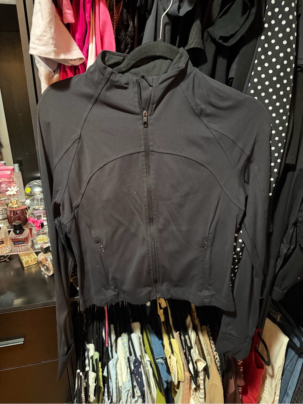 Lululemon define cropped jacket Black Women’s Zip Front Jacket
